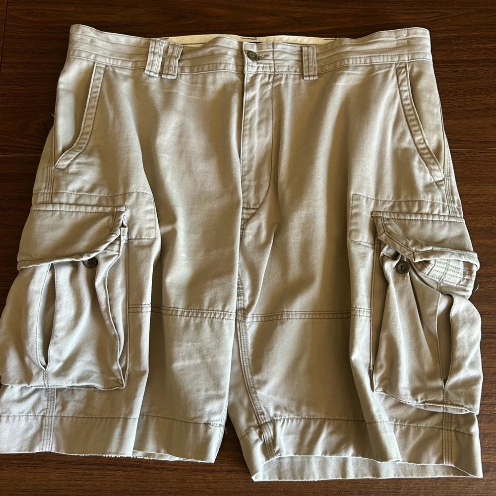 Polo Ralph Lauren Cargo Shorts Mens 40 Khaki Classic Chino Cotton Gorpcore Prep